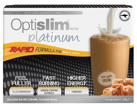 Optislim VLCD Platinum Shake Salted Caramel 25g